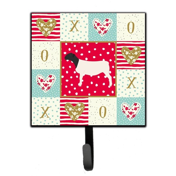 Carolines Treasures 4.25 x 1 x 7 in. Dorper Sheep Love Leash or Key Holder CK5405SH4 - main